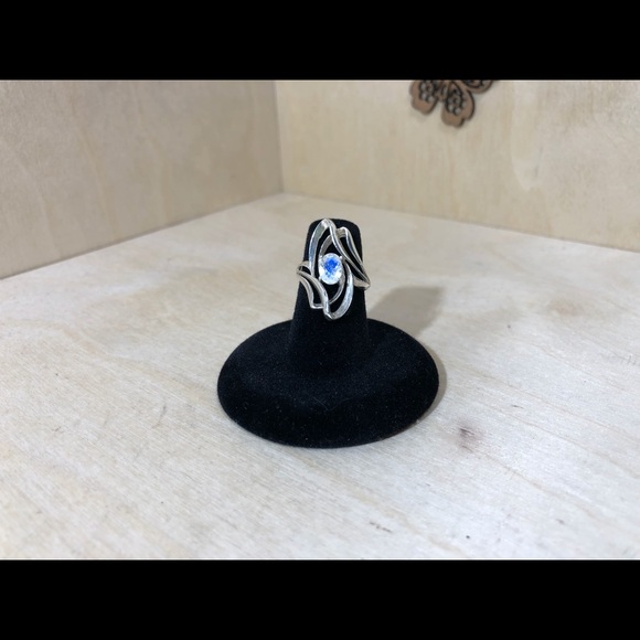 Artisan Jewelry - Artistic Moonstone Solid Sterling Statement ring